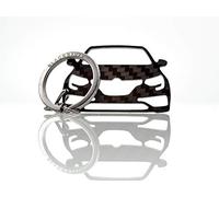 BlackStuff Llavero De Fibra De Carbono Cadena De Claves Compatible Con Megane IV Sport RS 2016 BS-669