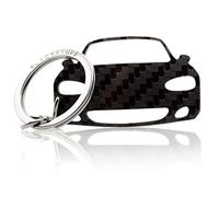 BlackStuff Llavero De Fibra de Carbono Cadena De Claves Compatible con MX-5 NB MK2.5 2001-2005 BS-786