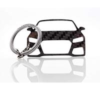 BlackStuff Llavero De Fibra De Carbono Cadena De Claves Compatible con TT MK3 FV 8S 2014-2018