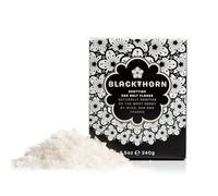 Blackthorn Scottish Sea Salt Flakes 240 g - Sal del Atlántico, elaborada en Escocia, secada en ramas de endrino, sabor umami, textura natural y crujiente