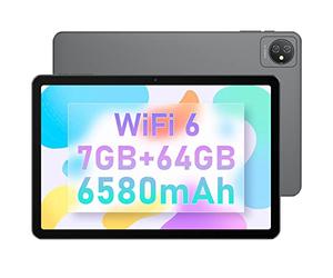 Blackview 10,1 Pulgadas Tab 8 Android 12 Tablet táctil con 5G/2,4G WiFi 6 Quad-Core, 7GB RAM + 64GB ROM/TF 1TB, batería 6580mAh,cámara 13MP+8MP/BT5/doble Caja Altavoces 2 en 1
