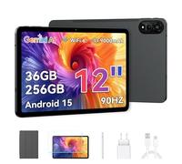 Blackview 12 Pulgadas Android 15 Tableta Mega2WiFi, 90 Hz 2K Tablet PC, 36GB RAM 256GB ROM/2TB TF, Procesador Octa-Core A733 de 2.0 GHz, WiFi 6/9000 mAh/IPS/16MP + 8MP/Bluetooth5.2/Widevine L1/GMS