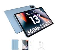 Blackview 13 Pulgadas Mega8 Tablet,Android 15 Tableta 90HZ Display,Dual 4G LTE & 5G WiFi,11000mAh,36GB RAM+256GB ROM/2TB TF Octa Core Dual AI Cámara Widevine L1/GPS/WPS/PC Mode con Lápiz óptico