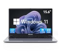 Blackview 15,6" Ordenadores portatiles, N150(Superior N95/N97) 3,6GHz, 16GB RAM 512GB SSD PC portatil, Pantalla FHD IPS, Filtro Luz Azul, 100W Type-C, HDMI 4K, Bluetooth, WiFi 5,QWERTY,Windows 11