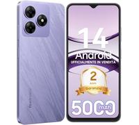 Blackview 2025 Teléfono Móvil 6GB+64GB/2TB, 6.56" HD+ IPS,Smartphone 13MP+8MP/4G Dual SIM/Octa-Core/Face ID/OTG/GPS/Funda de Móvil/3 Años de Garantía Móviles