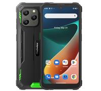 Blackview 4G Teléfono Resistente BV5300 Pro, ArcSoft® 13MP+8MP, 7GB+64GB, 3 Ranuras para Tarjetas, Android 12 Dual SIM, IP68 Smartphone Antigolpes Impermeable, 6.1'' HD+, Batería 6580mAh, Verde