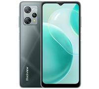 Blackview A53 Pro 4G Teléfono Móvil, Helio G35 7GB 64GB, 12MP+8MP, 6.5'' HD+ Pantalla, 3 Ranuras para Tarjetas, 5080mAh Batería, Dual SIM Android 12, Huella Digital Gris