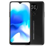 Blackview A80S Smartphone Libres 4G, Pantalla HD+ 6.21’’,Helio A25 4GB+64GB,13MP Cuatro Cámaras Traseras,Batería 4200mAh, Grosor 8.8mm, Android 10 Teléfono Móvil Dual SIM Huella Dactilar GPS Negro