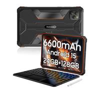 Blackview Active 5 5G Rugged Tablets Android 15 8.68 inch Display 8+16 GB RAM 128GB ROM Tablet PC 6600mAh with keyboard naranja