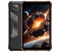 Blackview Active 5 IA Tablet Teléfono Resistente, 3 Modelos de IA, 8.68" HD+ 90Hz, Impermeable IP68/IP69K Android 15 Antigolpes, 24GB+128GB, Dual SIM 4G LTE, 16MP+13MP, GPS Huella Digital Naranja