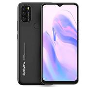 Blackview Android 11 Teléfono A70P, Octa Core 4GB 32GB Smartphone, Pantalla HD+ 6.5'', 8.3mm Delgado&Liviano, Batería 5380mAh, 13MP+5MP,Dual SIM Móvil 4G,Desbloqueo Facial&Huella Digital GPS Negro
