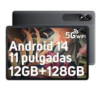 Blackview Android 14 Tablet Tab90Wifi, 12GB RAM 128GB ROM/2TB TF 11 Pulgadas Gaming Tablets, Widevine L1/8200mAh/Face ID/5G WiFi/8MP+13MP/Bluetooth 5.0/2 Altavoces/3.5mm Jack/Octa Core Tablet