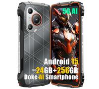 Blackview BL7000 Android 15 Movil Irrompible 5G, 24GB+256GB/2TB Teléfono Movil Resistente, Cámara IA 50MP+32MP, 6.78" FHD+, 7500mAh Smartphone Todoterreno,4G+5G Telefono NFC,OTG,GPS,FM, Naranja