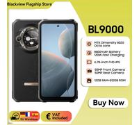 BlackVIew BL9000 5G Smartphone 24 RAM + 512 ROM 50MP pantalla Dual 8020 6,78 "FHD pantalla 8800mAh con 120W teléfono móvil de carga rápida Gold