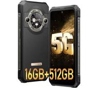 Blackview BL9000 - Teléfono móvil irrompible, 5G, doble pantalla 24 GB, 512 GB, Dimensity 8020/GPU 9 Core, 6,78 pulgadas, FHD+/120Hz, 50MP+50MP, 8800mAh/120W, Android13 Smartphone Gaming, WIFI 6/GPS