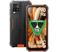 Blackview BV4800 Pro Android 14 Movil Resistente, 12GB+128GB-TF 2TB, 8 Core, 6.56" Vidrio Corning Gorilla, 16MP+8MP, IP69K/GPS/Modo Guante/OTG/Fingerprint/3 Slots/NFC Movil Irrompible 285g