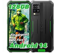 Blackview BV4800 Pro Android 14 Movil Resistente, 12GB+128GB-TF 2TB, Octa Core, 6.56" Vidrio Corning Gorilla, Móvil rugerizado 4G, IP69K/GPS/285g/13.5mm/Modo Guante/16MP/OTG/Fingerprint/3 Slots/NFC