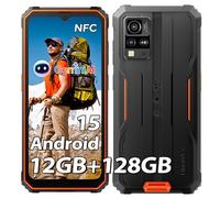 Blackview BV4800 Pro Android 14 Movil Resistente, 12GB+128GB-TF 2TB, Octa Core, 6.56" Vidrio Corning Gorilla, 5180mAh, 16MP+8MP, Móvil rugerizado 4G, IP69K/GPS/Modo Guante/OTG/Fingerprint/3 Slots/NFC