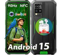 Blackview BV4800SE Movil Resistente(285g), 6.56" 90Hz HD+, 12GB+ 64GB/2TB Móvil Irrompible, 16MP Smartphone, T615 Octa-core/4G Dual SIM/NFC/GPS/Gemini AI/Face ID Moviles Android 15