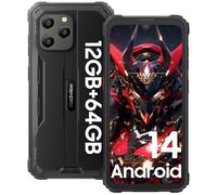 Blackview BV5300Pro Móvil Irrompible 12GB+64GB (TF 2TB) 6580mAh Helio P35 Octa Core, Movil Resistente, 6.1''HD+/13MP+8MP/3 Slot Dual 4G SIM/OTG/GPS/NFC/IP68 IP69K/Face ID Rugged Smartphone