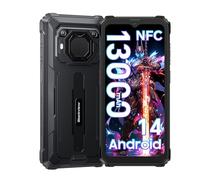 Blackview BV6200 Pro Movil Resistente 2025, 8GB+128GB(TF 1TB) Teléfono Móvil Helio P35, 13000mAh 18W 6.56'' HD+ Cámara de 13MP+8MP Móvil Todoterreno Contrato 3W Altavoz/NFC/GPS/IP69K