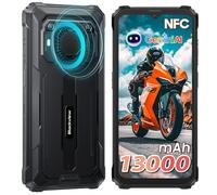 Blackview BV6200Pro Movil Resistente Android 14, 18GB+128GB(TF 2TB) 13000mAh 18W Movil Indestructible, 6.56'' HD+ Cámara Helio P35 de 13MP+8MP Móvil Todoterreno 98DB Altavoz/NFC/GPS/IP69K