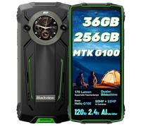 Blackview BV8200 Movil Indestructible 2025, 36GB+256GB(TF 2TB), 6,5" 2.4K FHD+ 120Hz 500nits Móvil Resistente, 8800mAh(45W)/MTK Helio G100/50MP+13MP/GPS/NFC/OTG/Face ID/Fingerprint/3 Años Garantía