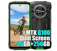 Blackview BV8200 Movil Irrompible Android 14, 36GB+256GB/2TB IP68 Smartphone, 6.5" FHD+ Doble Pantalla, Linterna 170LM, 50MP+32MP, 8800mAh Teléfono Movil Resistente,NFC,GPS,OTG,2 Años Garantía, Verde