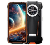 Blackview BV8200 Smartphone Resistente, Linterna de 170 lúmenes, Doble Pantalla, Helio G100 36GB+256GB, 6,5'' 120Hz 2.4K FHD+, Cámara AI de 50MP, IP68 IP69K Android 14 Móvil Antigolpes, NFC Naranja
