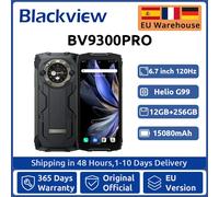 Blackview BV9300PRO Helio G99 Smartphone resistente 24GB 256GB 6,7 "120Hz 15080mAh teléfono móvil con medición láser teléfono móvil Global BV9300PRO