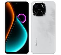 Blackview Color 6 AI Smartphone Libre, 24GB+256GB, Cámara 50MP+13MP, 6,67" HD+, Tres Ranuras para Tarjetas, Teléfono Móvil Android 15, Carga Rápida 18W, Altavoz Smart-K Box, Doke AI Apps, GPS Blanco