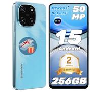 Blackview Color 6 Android 15 Smartphone, 24GB+256GB/2TB TF, 50MP Super PD, MTK G81 Octa Core 2.0GHz, 6,67", 4G Dual SIM Telefonos Moviles, Face ID/Fingerprint/OTG/GPS/Funda de Móvil