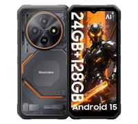 Blackview FORT 2 5G 8GB RAM 128/256GB ROM Android 15 Smartphone Rugerizado 6.56 pulgadas 90HZ Teléfono Móvil 5000mAh 8GB+128GB negro