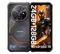 Blackview Fort 2 8GB 128GB 6.56" IPS HD+ 4G Dual SIM NFC Batería 5000mAh Android 15 Negro