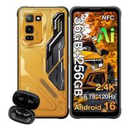 Blackview Fort 5 4G 12GB 256GB 6,78" Naranja Incluye auriculares