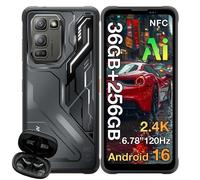 Blackview Fort 5 4G 12GB 256GB 6,78" Negro Incluye auriculares