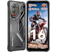 Blackview Fort 5 Android 16 Movil irrompible, 248g/10.7mm Ultra-Thin-Teléfono Movil, 6.78'' 120Hz, 108MP+50MP+13MP Visión Nocturna, 36GB+128GB/TF 2TB Mobile Rugged, Gemini AI/NFC/GPS/IP69K/700 Nits