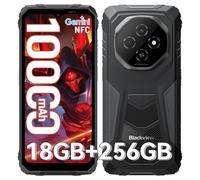 Blackview Fort1 Móvil irrompible Android 15, 256GB+18GB (TF 2TB) Móvil Rugerizado,10000mAh Batería - 6.56" HD+ Teléfono Movil, AI Camera, Face ID/Dual SIM/NFC/OTG/390g/Gemini AI Movil Indestructible