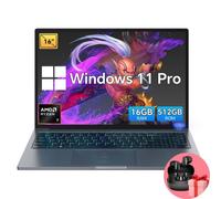 Blackview GamiBook 8 AMD Ryzen 7 7735HS 16GB 512GB SSD 16" IPS Windows 11 Pro Auriculares