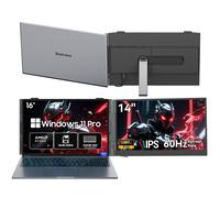 Blackview Gamibook 8 Gaming Laptop 16" AMD Ryzen 7 7735HS 16GB 512GB + Pantalla Portátil Individual