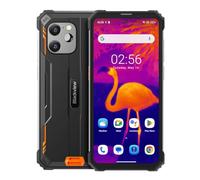 Blackview Imagen Térmica Móvil Resistente BV8900, Batería 10000mAh, Helio P90 700 16GB+256GB, Triple Cámara 64MP, 6.5'' 2.4K FHD+, IP68 IP69K Android 13 Smartphone Antigolpes, NFC GPS OTG Naranja