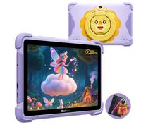 Blackview Link 1 Kids | Tableta para niños | 8,68" 60 Hz | Android 16 | 16 GB RAM + 64 GB (2 TB) | 5 MP + 8 MP | 5000 mAh | WLAN Tableta | Bloqueo para niños | Garantía de 2 años | Morado de ensueño