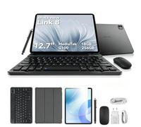 Blackview Link8 Tablet 13 Pulgadas,Android 15 Tableta con Teclado y Lápiz,G100 90Hz Gaming Tablets,2K+ FHD 2160*1600,18GB RAM+256GB ROM/Gemini AI/Modo PC/8400mAh/Widevine L1/Face ID/16MP+13MP/GPS/OTG