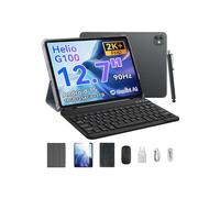 BLACKVIEW LINK8 Tableta Táctil 12,7 Pulgadas 2K 90Hz Android 15, 18GB RAM 256GB, Teclado, Estilógrafo, Ratón, 8400mAh, Tableta para Estudios