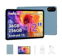 Blackview Mega 2 WiFi Tablet 12" Android 15 con Cargador y lápiz, 36 GB RAM + 256 GB, Ampliable 2 TB, Pantalla 2K 90 Hz, WiFi 6, Octa-Core 2,0 GHz, 9000 mAh, Widevine L1-Azul