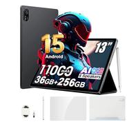 Blackview Mega 8 13 Pulgadas Tablet Android 15, 36GB+256GB/2TB Juegos Tablet, Altavoces Quad-Box, 2K FHD+, 4G LTE 5G WiFi, 11000mAh, 50MP Cámara, Modo PC,OTG,Hall, Bolígrafo Inteligente+Funda, Nergo