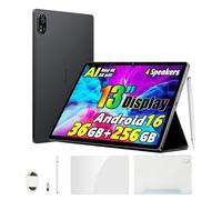 Blackview Mega 8 13 Pulgadas Tablet Android 16, Altavoces Quad-Box, 36GB+256GB/2TB Juegos Tablet, 2K FHD+, 4G LTE 5G WiFi, 11000mAh, 50MP AI Cámara, Modo PC, OTG, Bolígrafo Inteligente+Funda, Nergo