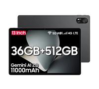 Blackview Mega 8 4G 13" FHD+ IPS 12GB/512GB 11.000mAh 18W Android 15 Gris