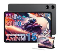 Blackview Mega3 de 12 Pulgadas, 90 Hz, Android 15, Tabletas para Juegos 2K FHD+, Chip Octa-Core 2,2 GHz G100 con IA, 36 GB de RAM + 256 GB de ROM (2 TB TF), WiFi 5G/8800 mAh/13 MP + 50 MP/Widevine L1