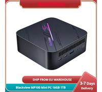 Blackview-Mini PC MP100, AMD Ryzen 7 5700U, 8 núcleos máx. 4,3 GHz, 16GB RAM, 1TB SSD, DP + HDMI + tipo C Triple 4K Display, WiFi 6 BT 5,2 16GB 1TB